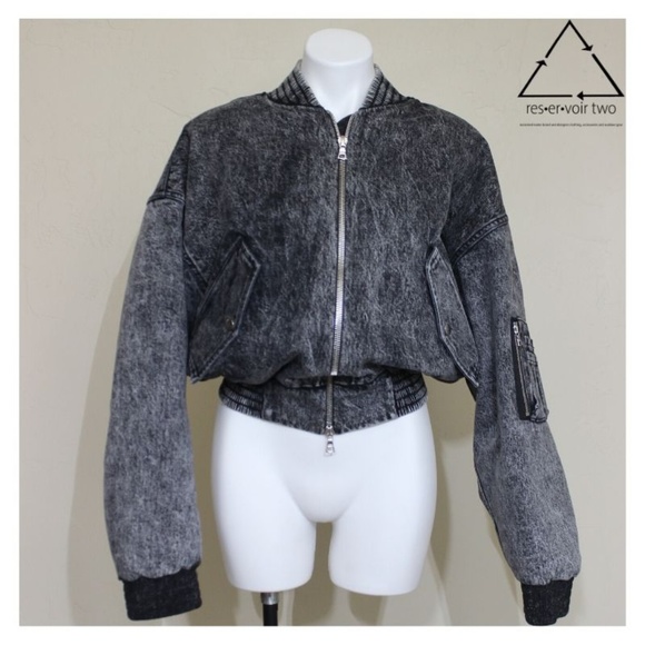 amiri bomber denim jacket